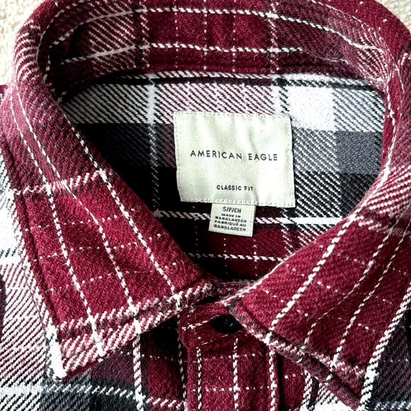 American Eagle Plaid Shirt - Picture 4 of 7